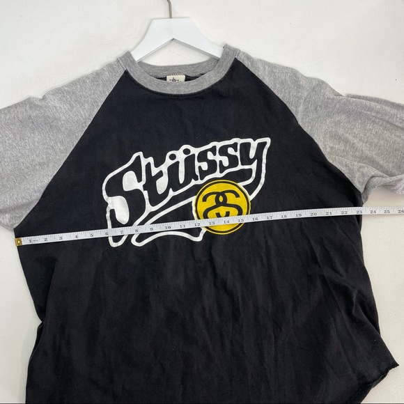 Vintage Stussy Longsleeve Shirt Women’s size Large Made in USA Stussy - Picture 5 of 6